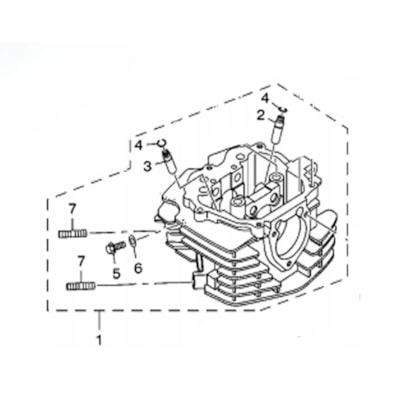 CABECOTE DO CILINDRO CONJUNTO CABECOTE DO CILINDRO CONJUNTO