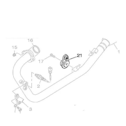 FIXADOR DO SILENCIADOR 2 FIXADOR DO SILENCIADOR 2