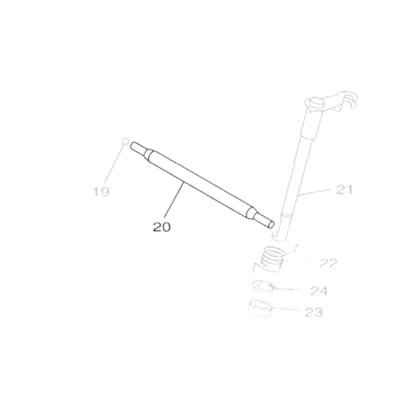 HASTE DE PRESSAO 2 DA EMBREAGEM HASTE DE PRESSAO 2 DA EMBREAGEM